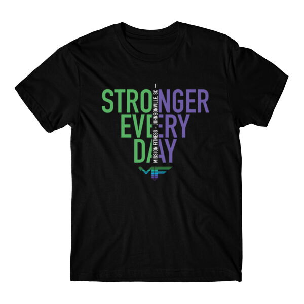 STRONGER EVERY DAY - T-SHIRT - $S5G8MT$ Thumbnail